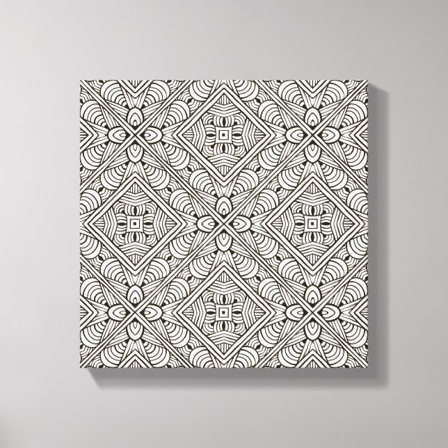 Toile Motif inspiré 6 (Recto)