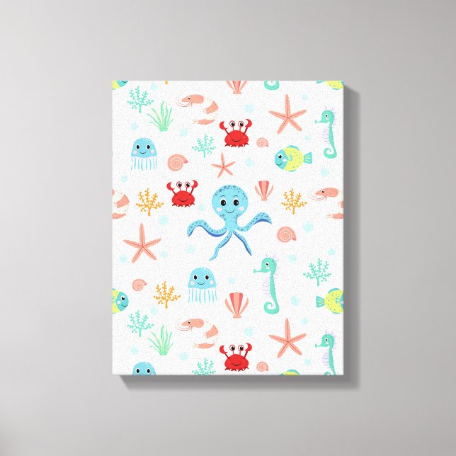 Toile Motif Sea World (Recto)