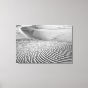 Toile Motifs dans les dunes de sable