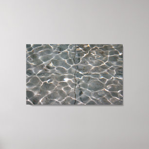 Toile Motifs légers sur l'eau