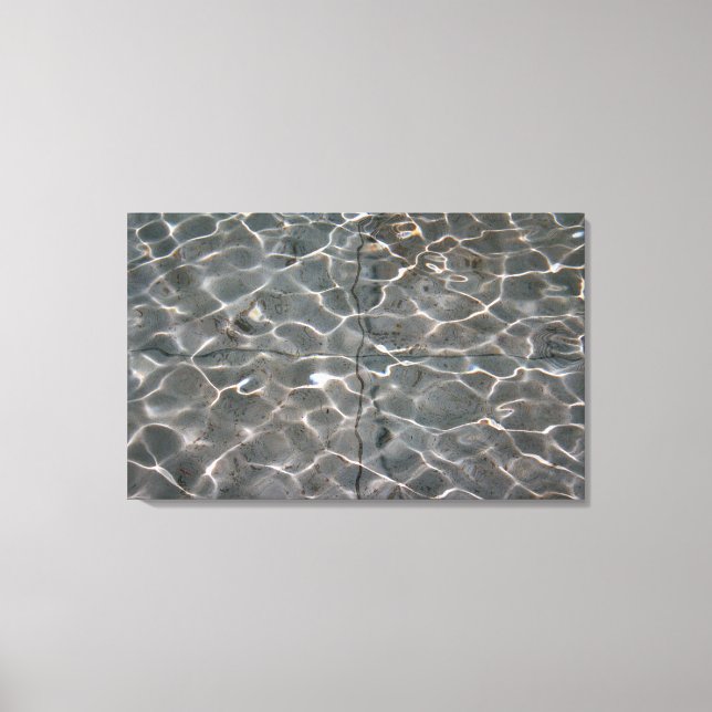 Toile Motifs légers sur l'eau (Recto)