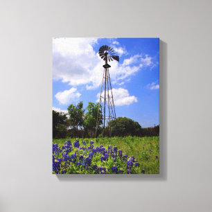 Toile Moulin à vent du Texas
