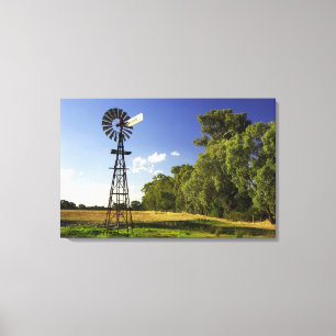 Toile Moulin à vent près de Hume Highway, Victoria, Au