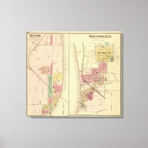 Toile Moundsville, la Virginie Occidentale