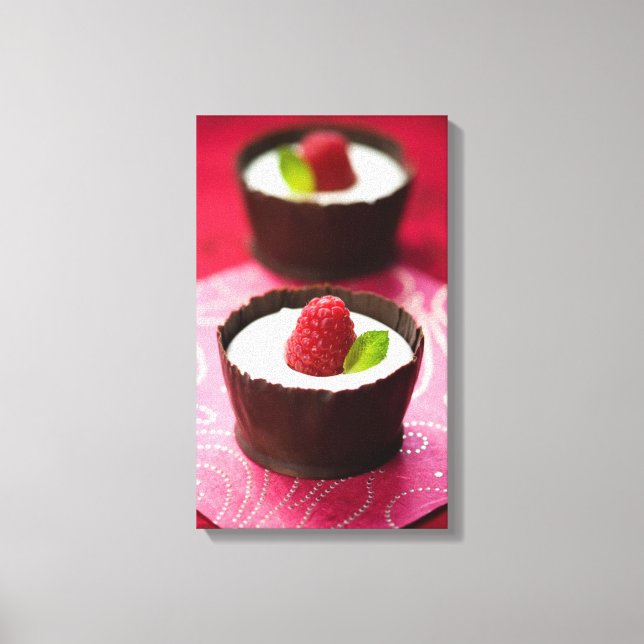 Toile Mousse de chocolat blanc (Recto)