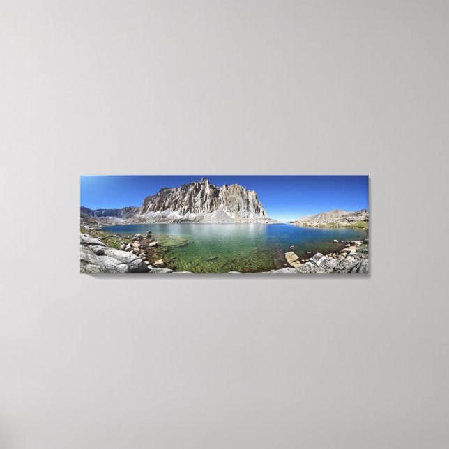 Toile Mt Hitchcock sur le lac Lower Hitchcock - Sierra (Recto)