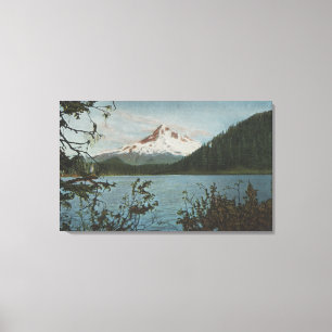 Toile Mt Hood, Oregon - Vue de la montagne de Lost