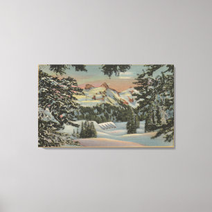 Toile Mt. Rainier, WA - Paradise Inn & Tatoosh Range