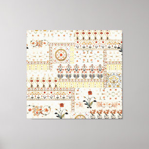 Toile Mughal Floral Paisley : Ethnic Digital Elegance.