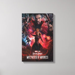 Toile Multiverse de la folie Autre affiche théâtrale