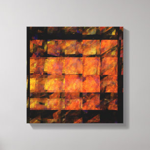 Toile Mur Art Abstrait noir et blanc