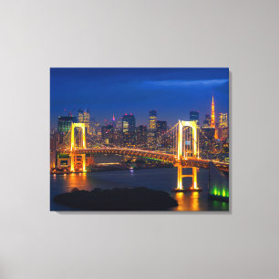 Toile Mur Art-Tokyo Skyline