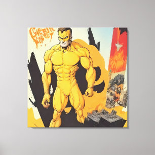 Toile mur de style cosmique