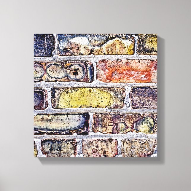 Toile Mur en briques (Recto)