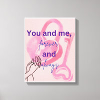 Mur romantique pour les couples - Décor parfait