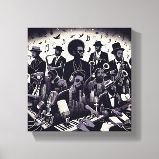 Toile murale "Harmonie dévoilée"