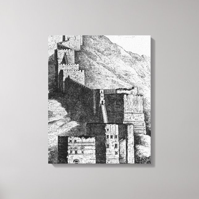 Toile Murs d'Antioche, 1894 (Recto)