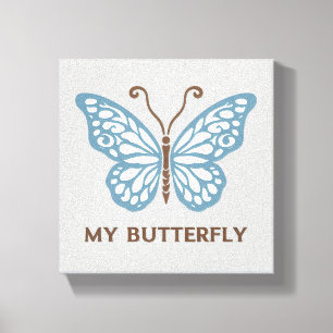 Toile My Butterfly Canvas Wall Art