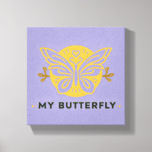 Toile My Butterfly Canvas Wall Art