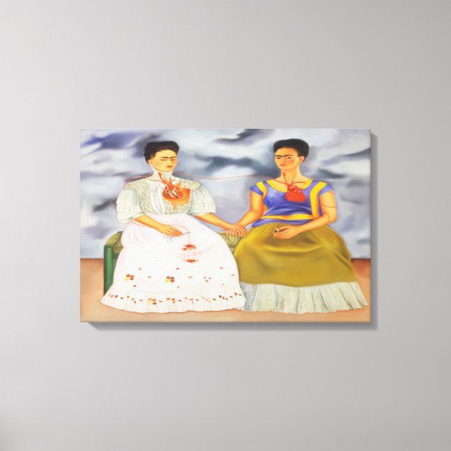 Toile My Frida Series : Deux Fridas (Recto)