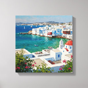 Toile Mykonos Grèce Iles grecques Petite Venise