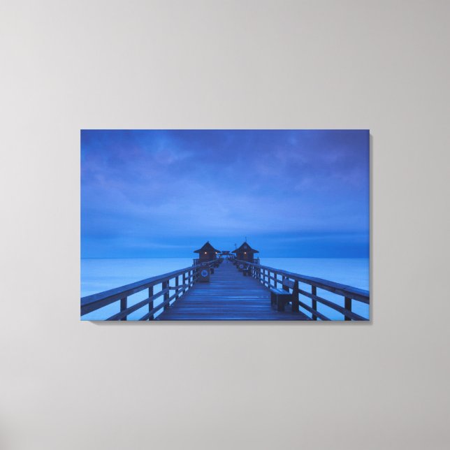 Toile Naples Pier (Recto)