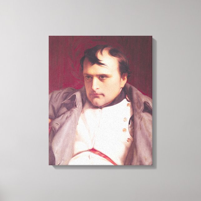 Toile Napoléon après son abdication (Recto)