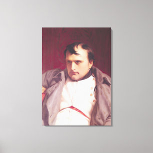 Toile Napoléon après son abdication