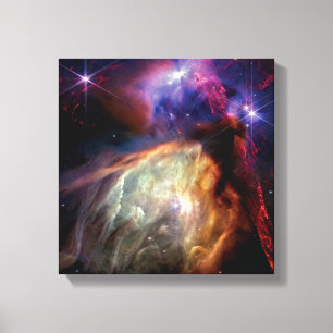 Toile NASA JWST Région de formation d'étoiles Rho Ophiuc