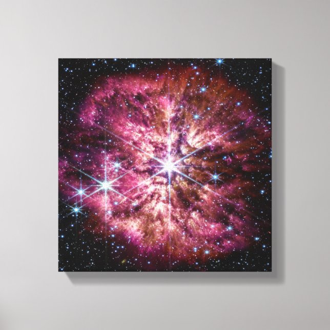 Toile NASA JWST Wolf-Rayet Star WR 124 (Recto)