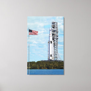 Toile NASA SLS Système de lancement spatial Fusée sur l'