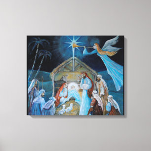 Toile Nativité Noël