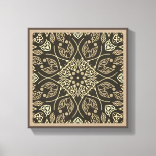 Toile Nature Line Art Décor mural Abstrait