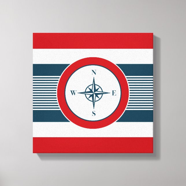 Toile Nautical design (Recto)