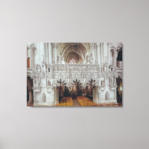 Toile Nave et l'intérieur d'Eglise