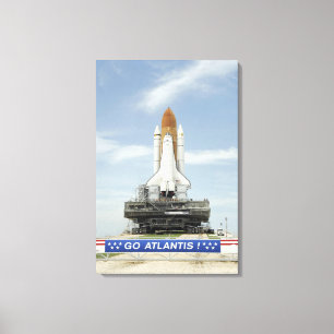 Toile Navette spatiale l'Atlantide 2
