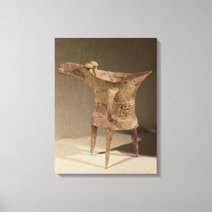 Toile Navire à trois pieds de "chueh" pour le vin de