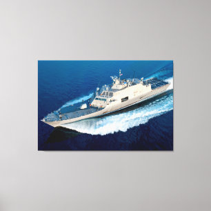 Toile NAVIRE DE COMBAT LITTORAL - LCS-13 32x48