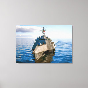 Toile NAVIRE DE COMBAT LITTORAL - LCS-16 24x36