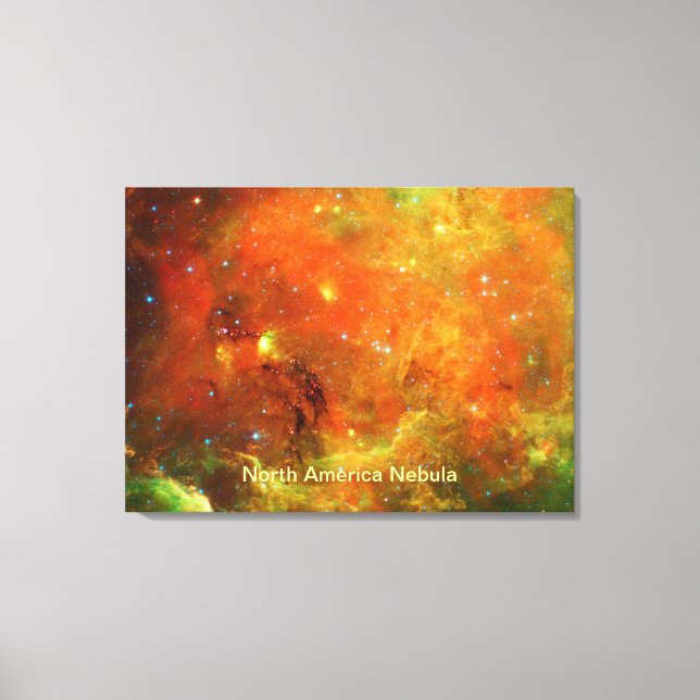 Toile Nebula Amérique du Nord (Recto)