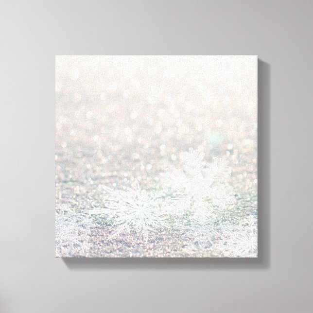Toile Neige Tombant Sur Le Sol (Recto)