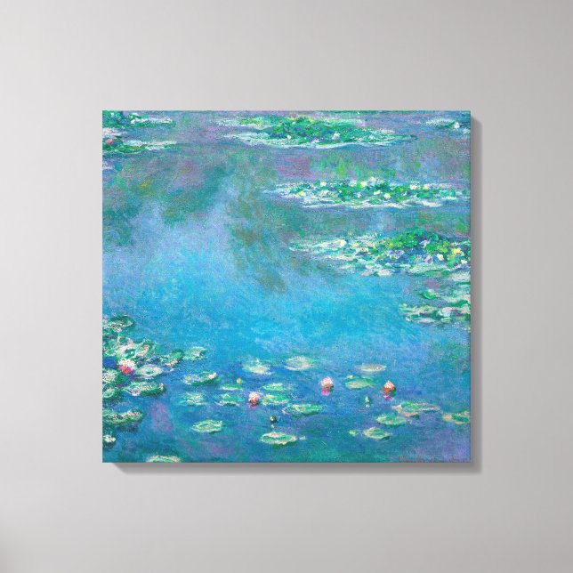 Toile Nénuphars de Claude Monet Fine Art Painting (Recto)