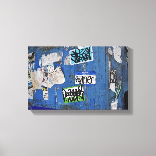 Toile New York City Graffiti Street Art (Recto)