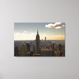 Toile New York City Skyline avec Empire State Building