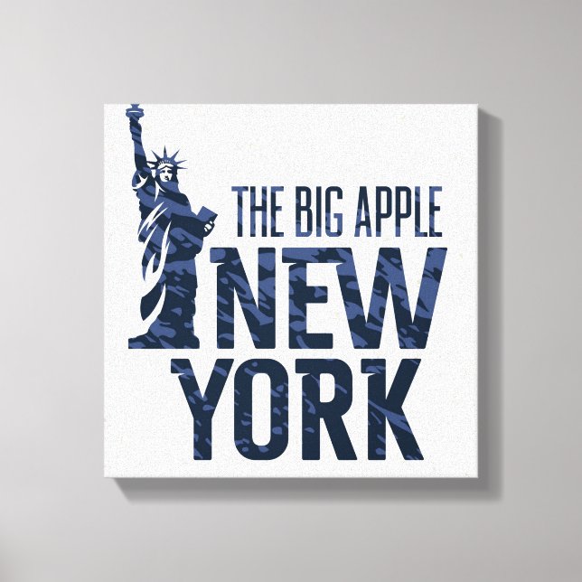Toile New York | La Grosse Pomme (Recto)