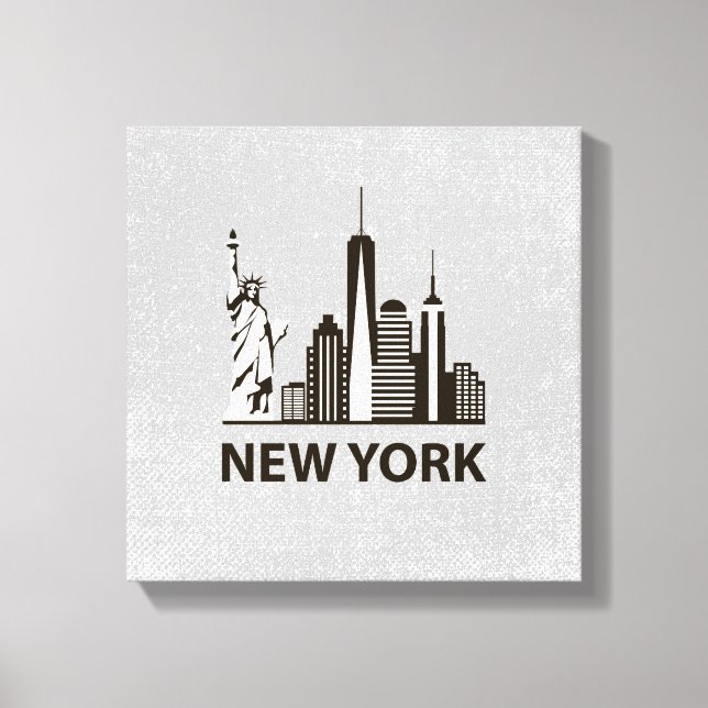 Toile New York | NYC Skyline (Recto)