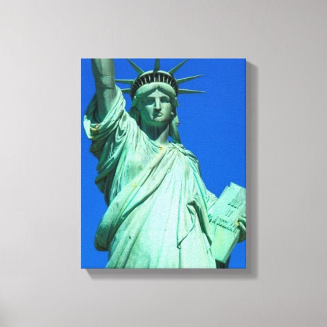 Toile New-York, Statue de la Liberté (Recto)