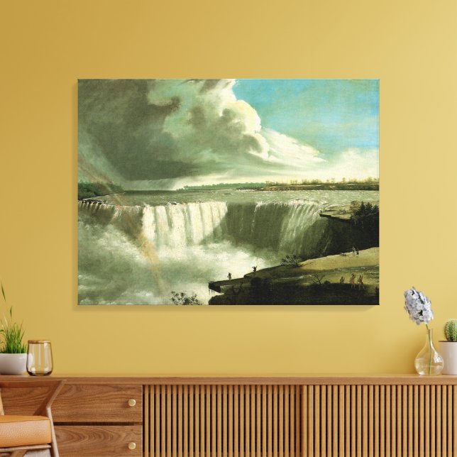 Toile Niagara Falls From Table Rock par John Vanderlyn (Insitu(Salon))