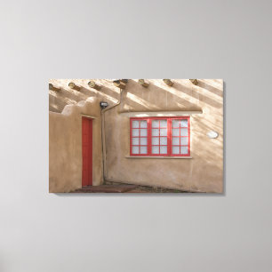 Toile NM, Nouveau-Mexique, Père Noël Fe, Canyon Road, lé