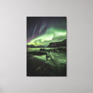 Toile Northern Lights Norvège